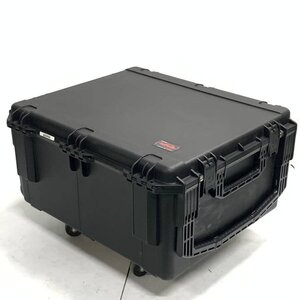 SKB 3I-3026-15BE キャリングケース 機材用樹脂製防水/防塵キャスター付き 外寸:約W860xD730xH420㎜(ハンドル含む)★現状品【TB】