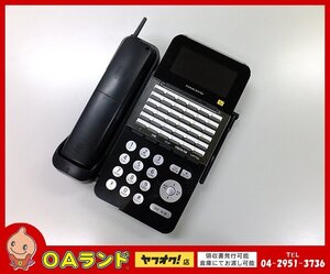 ●NAKAYO（ナカヨ）● 中古 / 36ボタンDECTカールコードレス電話機（黒） / NYC-36Si-DHCLB / ビジネスフォン