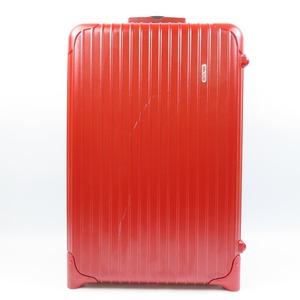 90769★1円スタート★RIMOWA リモワ 綺麗 サルサ 2輪 キャリーバッグ 855.63 キャリーケース トラベル 旅行鞄 スーツケース レッド