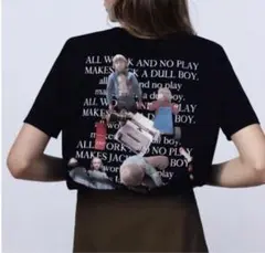 シャイニング Tシャツ 黒 レディースLサイズ ZARA ホラーT