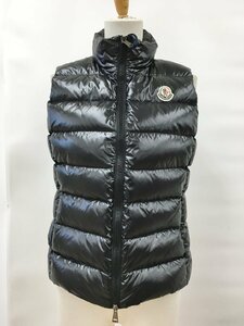 モンクレール Moncler ダウンベスト 1 ブラック GHANY GILET RN116347 ガーニージレ 国内正規品 未使用 2401WR029