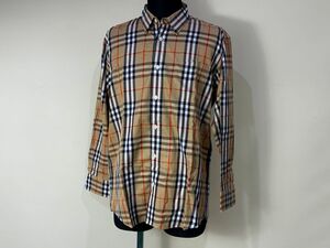 ◆HU127 バーバリー メンズシャツ Lサイズ　ノバチェック　ファッション　メンズファッション　BURBERRY◆T