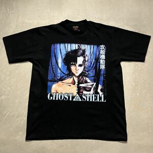 GHOST IN THE SHELL 攻殻機動隊 新品未使用 アニメ ムービー 映画 漫画 プリント Tシャツ tee 90s 00s vintage old art movie