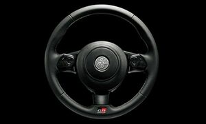 TOYOTA/トヨタ純正【GR/ガズーレーシング】本革巻き小径3本スポークステアリングホイール用スイッチ【86／ZN6】【GR用】H29.12~