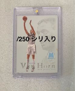 鬼レア /250 Molten Metal Fusion Fleer 1999 Keith Van Horn 250枚限定 レア NBA カード