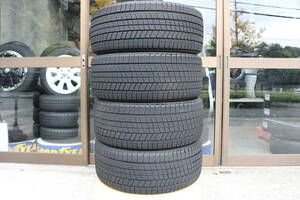 ☆中古品　バリ山　ブリヂストン　スタッドレスタイヤ　ブリザック　VRX3　245/50R18　245/50-18　104Q　4本セット　2021年製　☆