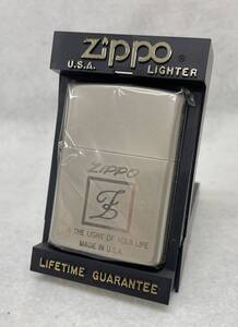 #6377 Zippo/ジッポー FOR THE LIGHT OF YOLR LIFE MADE IN USA ライター 箱付 着火未確認