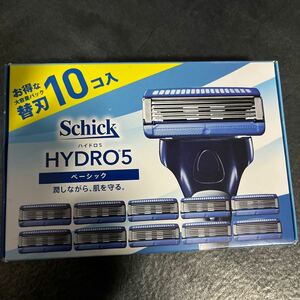 送料185円　Schick(シック) ハイドロ5ベーシック替刃(10コ入) 髭剃り カミソリ