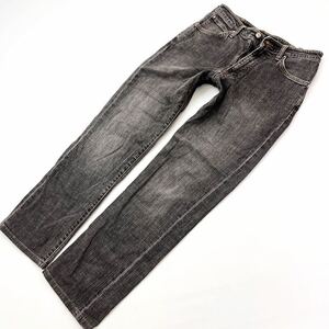 ラングラー ☆ ストレスなく穿ける◎ ストレッチ ブラック ジーンズ デニムパンツ W30 メンズ アメカジ 古着MIX Wrangler W0433■Ja5537