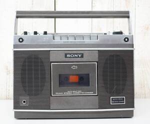 昭和レトロ　当時物＊SONY CORP ソニー＊STEREO CASSETTE CORDER 　ステレオカセットコーダー 　レトロラジカセ＊MODEL CF-2550＊日本製