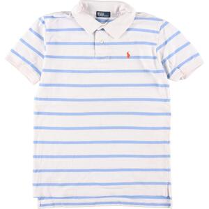 古着 ラルフローレン Ralph Lauren POLO by Ralph Lauren 半袖 ボーダー ポロシャツ レディースM /eaa299198 ss2501_10