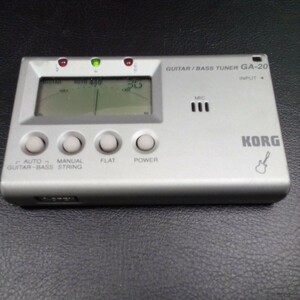 コルグ チューナー KORG ギター ベース GA-20 guitar bass tuner 