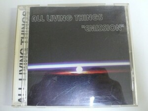 CD★ALL LIVING THINGS / EMISSION 帯付き良品 即決