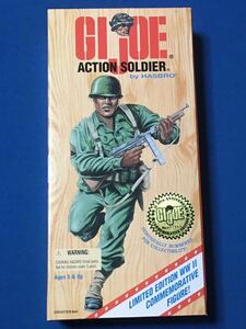 ハズブロ GI JOE ACTION SOLDIER (復刻版) 黒人兵士　未開封