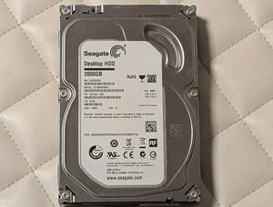 2TB 3.5インチInternalHardDrive-Sata-7200Rp Seagate Barracuda