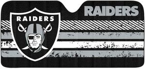 サンシェード　Las Vegas Raiders　サンシェード / Shanshade / 日よけ / フットボール / ラスベガス・レイダース / NFL /