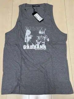 DOLCE&GABBANA☆2007限定タンクトップグレー54XL未使用新品