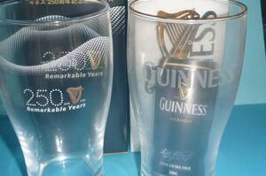 GUINNESS,記念グラス、新品、未使用、２５０周年記念、ギネスビール