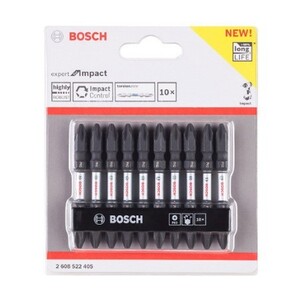 BOSCH 両頭ドライバービット +2×65 10本 2 608 522 405 ボッシュ