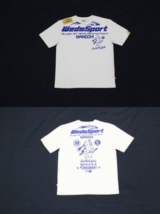 送料無料 ウェッズ WedsSport BANDOH TATOO Tシャツ 22 [ホワイト] XL (46) [着丈:70 身幅:59 肩幅:54 袖丈:25(cm)] No.00WSBT-01W-XXL