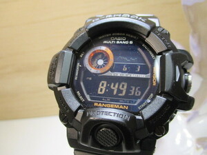 ☆CASIO G-SHOCK トリプルセンサー タフソーラー マルチバンド6 レンジマン 腕時計(GW-9400BJ)!!