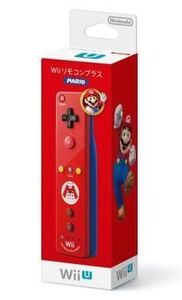 中古WiiUハード Wiiリモコンプラス マリオ