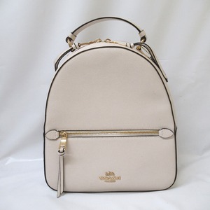 Tj256361 コーチ　COACH　レディース　リュック　デイパック　ホワイト　76624 中古・美品