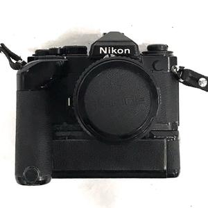 1円 Nikon FE2 RMC Tokina 35-105mm 1:3.5-4.3 一眼レフフィルムカメラ MD-12 バッテリーグリップ 付属