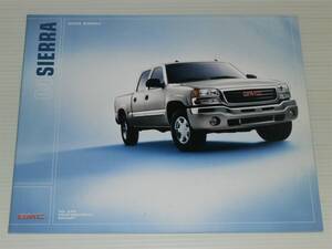 【カタログのみ】GMC　SIERRA　シエラ　2004