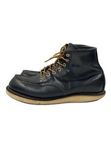 RED WING◆6-INCH CLASSIC MOC BOOT/6 インチクラシックモックブーツ/US7.5/BLK//