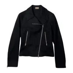 ALAIA Wool Melton Biker Jacket