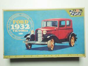 当時物 ハセガワ 1/25 フォード ビクトリア 1932 ANTIQUE FORD VICTORIA HASEGAWA