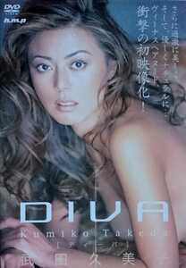 ★武田久美子 DVD【DIVA】セル版 入手困難 希少 廃盤