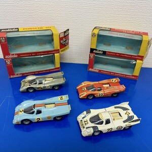 Z404-SG3-989 solido ソリド ミニカー 4点セット PORSCHE 917 3個 PORSCHE 917 K 1個