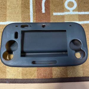 WiiU GamePad ゲームパッド シリコン　カバー クロ kuro Nintendo 任天堂　ニンテンドー　