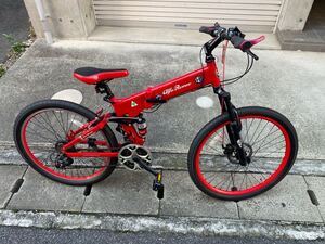 新品未使用アルファロメオ自転車 