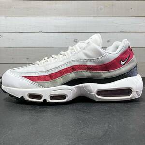 28.5cm NIKE AIR MAX 95 ESSENTIAL DQ3430-001 ナイキ エア マックス エッセンシャル ホワイト レッド