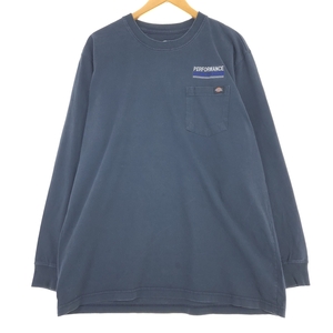 古着 ディッキーズ Dickies ロングTシャツ ロンT メンズXL相当 /eaa432989