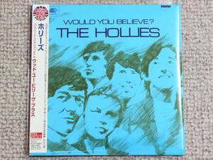 ●美品紙ジャケCD The Hollies/ホリーズ『Would You Believe/ウッド・ユー・ビリーヴ・プラス』●完全生産限定盤