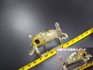 廃番色 ジップベイツ Bスイッチャー1.0 ラトラー #ゴーストイルミネーター USED JDM DISCONTINUED COLOR ZIP BAITS B-SWITCHER CRANKBAIT