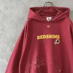 NFL パーカー　REDSKINS フットボール　チームロゴ　刺繍　IW29