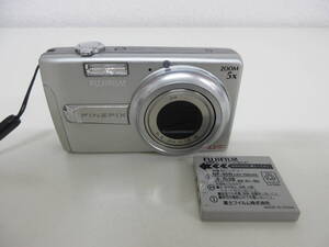 【訳アリ】中古 カメラ FUJIFILM 富士フィルム コンパクト デジタルカメラ FINEPIX J50 シルバー ※動作未確認 ／S