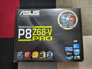ASUS　P8Z68ーVPRO　マザーボード　Intel Z68　LGA1155Socket　Core/i7i5i3　動作未確認　中古　PC/AT互換機　ATX　ジャンク