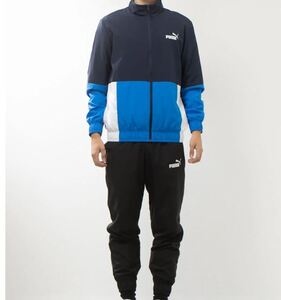 ★プーマ PUMA 新品 メンズ 快適 ウインドブレーカー ジャケットパンツ 上下セット スーツ ウェア Mサイズ [SET678442-06-M] 五 壱★QWER