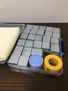 業界トップ 最強 別次元 メッキ モール 磨きパット クリーニング 外車 専用 腐食取り 洗車 グッズ 送料無料 100枚セット◆□