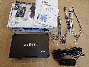 中古美品！リモコン付！audison APF8.9bit DSP 8チャンネルアンプ　FORZA ハイパワー高音質　オーディソン