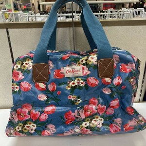 Cath Kidston/ キャス・キッドソン　★ボストンバッグ　★花柄　★大き目　★中古