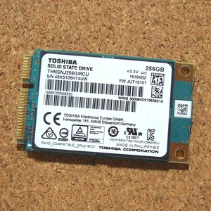 mSATA SSD 256GB 東芝　Toshiba　動作良好・中古品　(3)