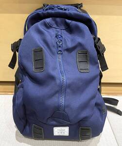 美品 F/CE FICOUTURE フィクチュール NAUGHTIAM別注 TRAVEL BACKPACK トラベル バックパック リュック デイパック ネイビー エフシーイー