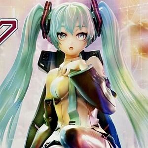 残1/初音ミク Art by neco 1/4スケール スタチュー PRISMA WING/告知チラシ/#PRIME 1 STUDIO GALLERY SHOP ねんどろいど レーシング figma